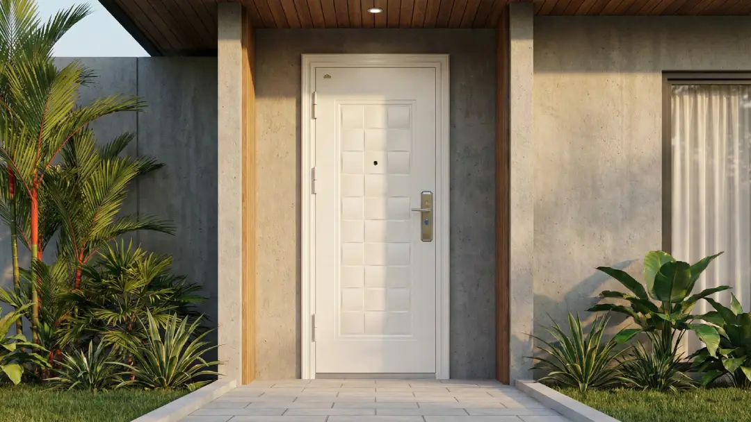 pintu baja minimalis